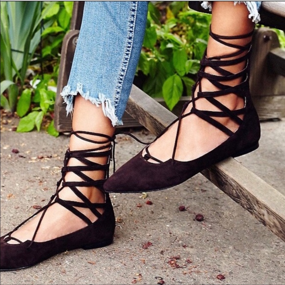 Jeffrey Campbell suede sandals